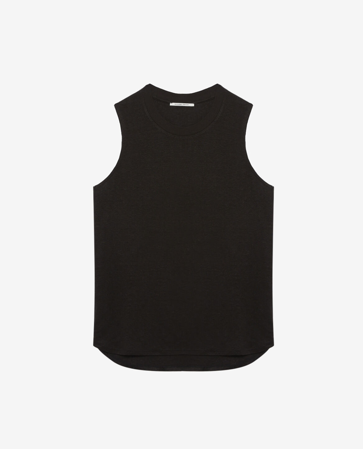 Ärmelloses T-Shirt LIN JERSEY Blackbeauty