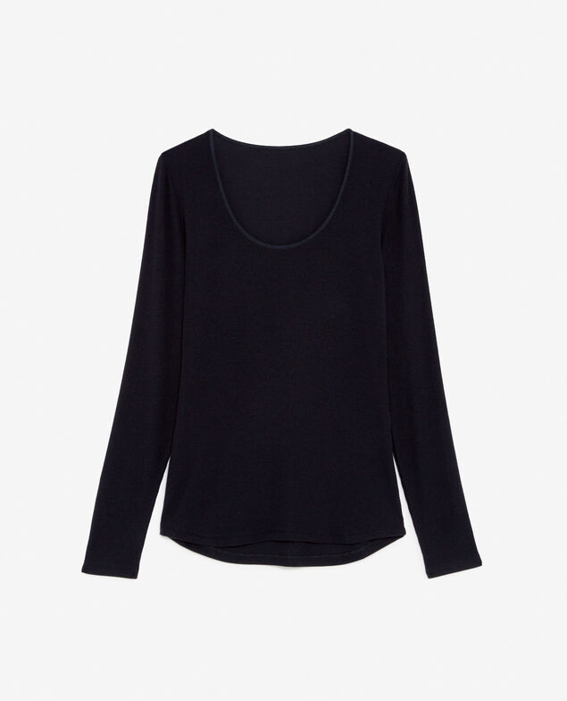 Langärmliges T-Shirt HEATTECH EXTRA WARM Navy