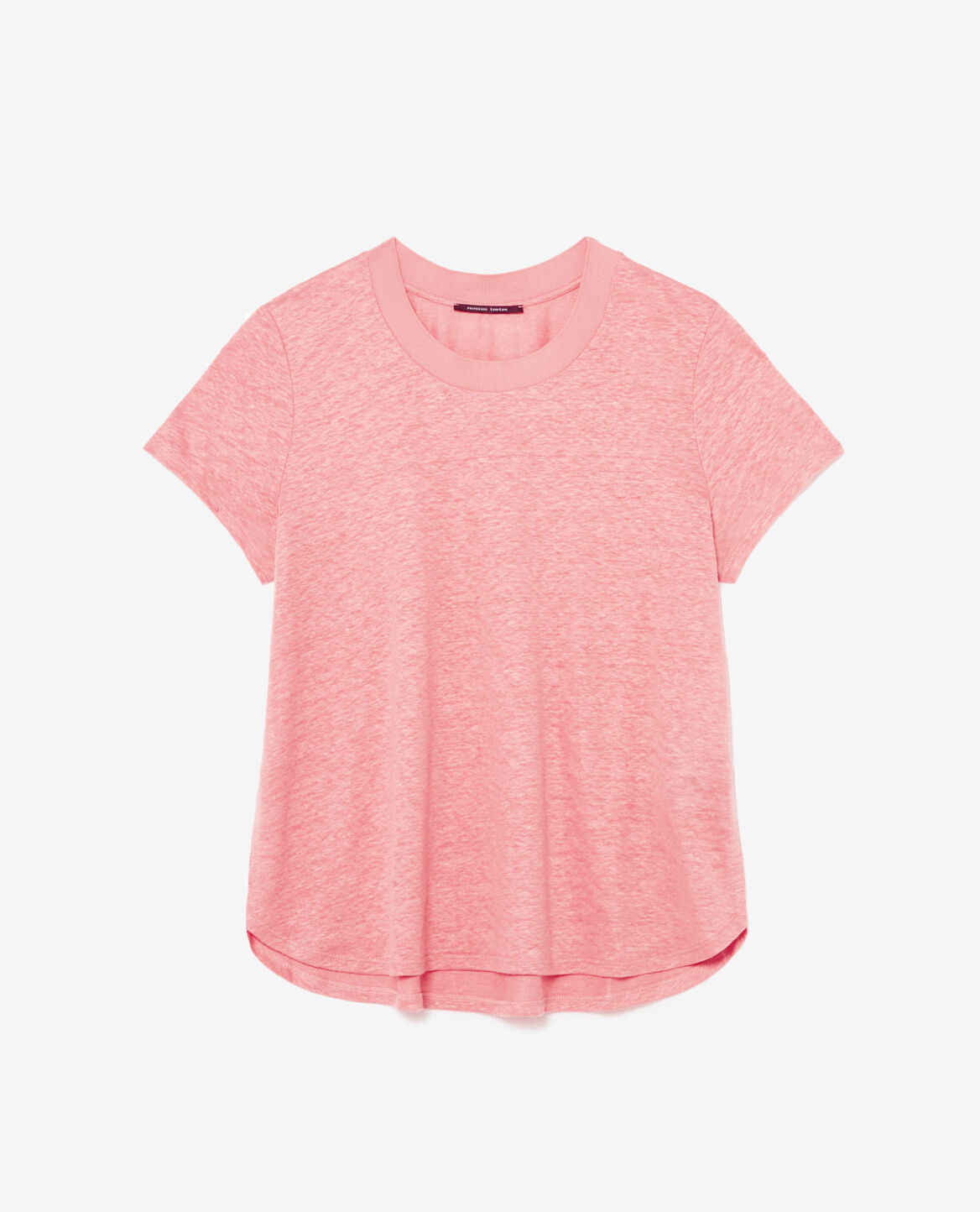 Kurzärmliges T-Shirt LIN JERSEY Silve pink
