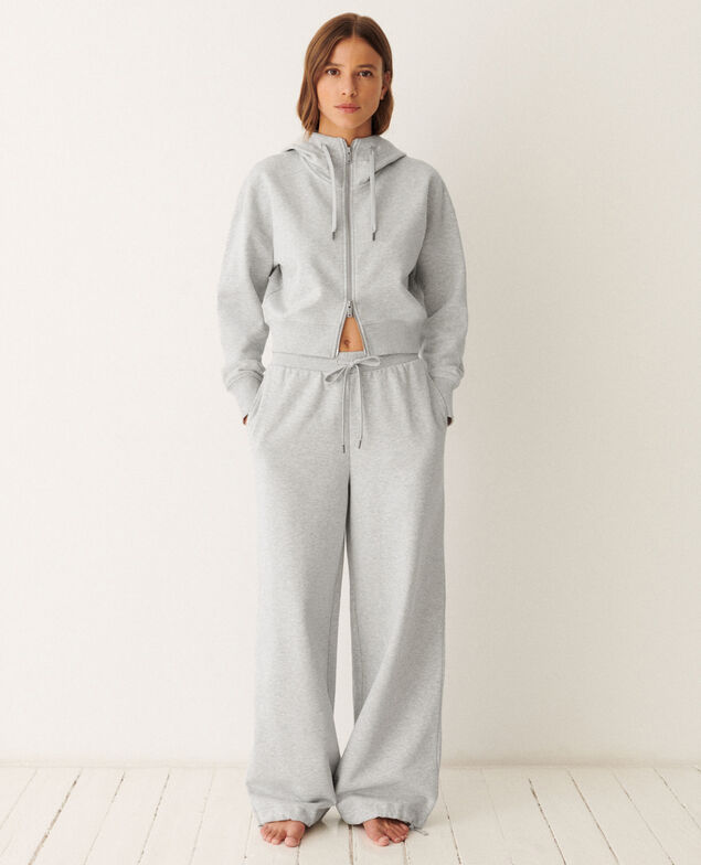 Sweatshirt mit Kapuze TERRY Licht China