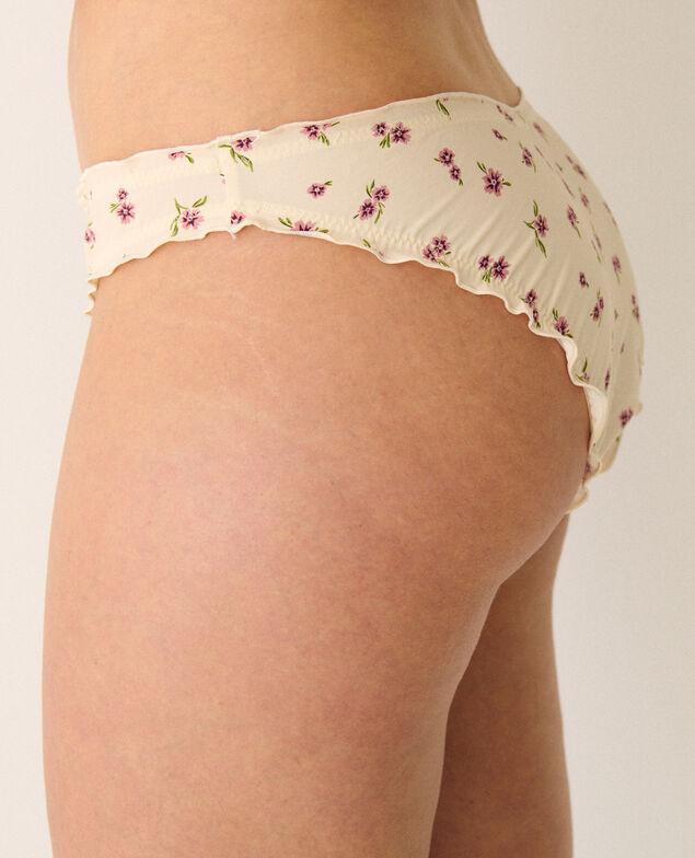 Hipster briefs CHERI MICROFIBRE Veilchenvioletten Sandweiß