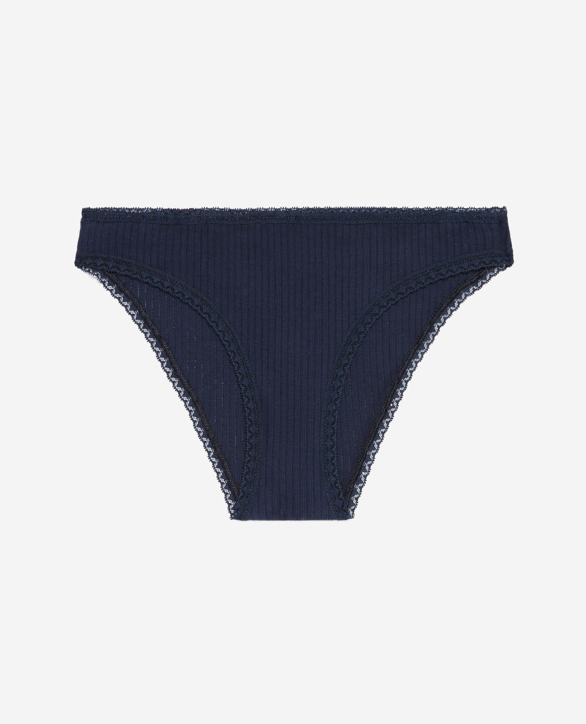 Low-cut Slip DAILY COTON Navy