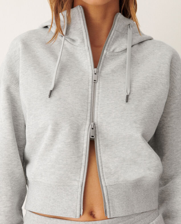 Sweatshirt mit Kapuze TERRY Licht China