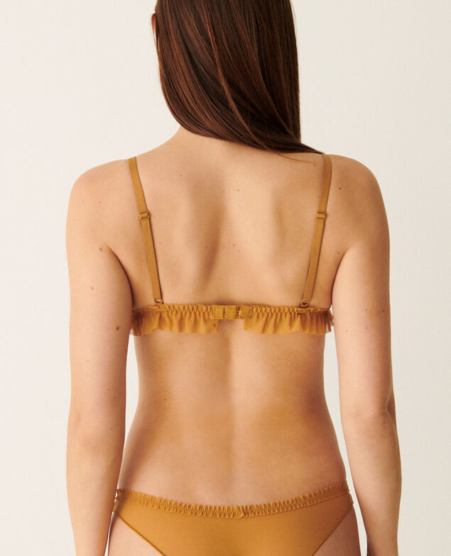 BH ohne Bügel CHERI TULLE TUTU Bone Brown