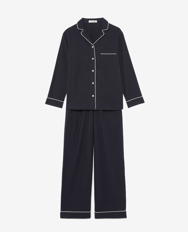 Set de pyjama DREAM FLANELLE Navy