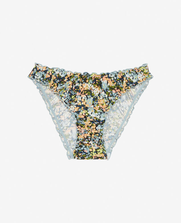 Hipster briefs CHERI MICROFIBRE Blume giverny blau