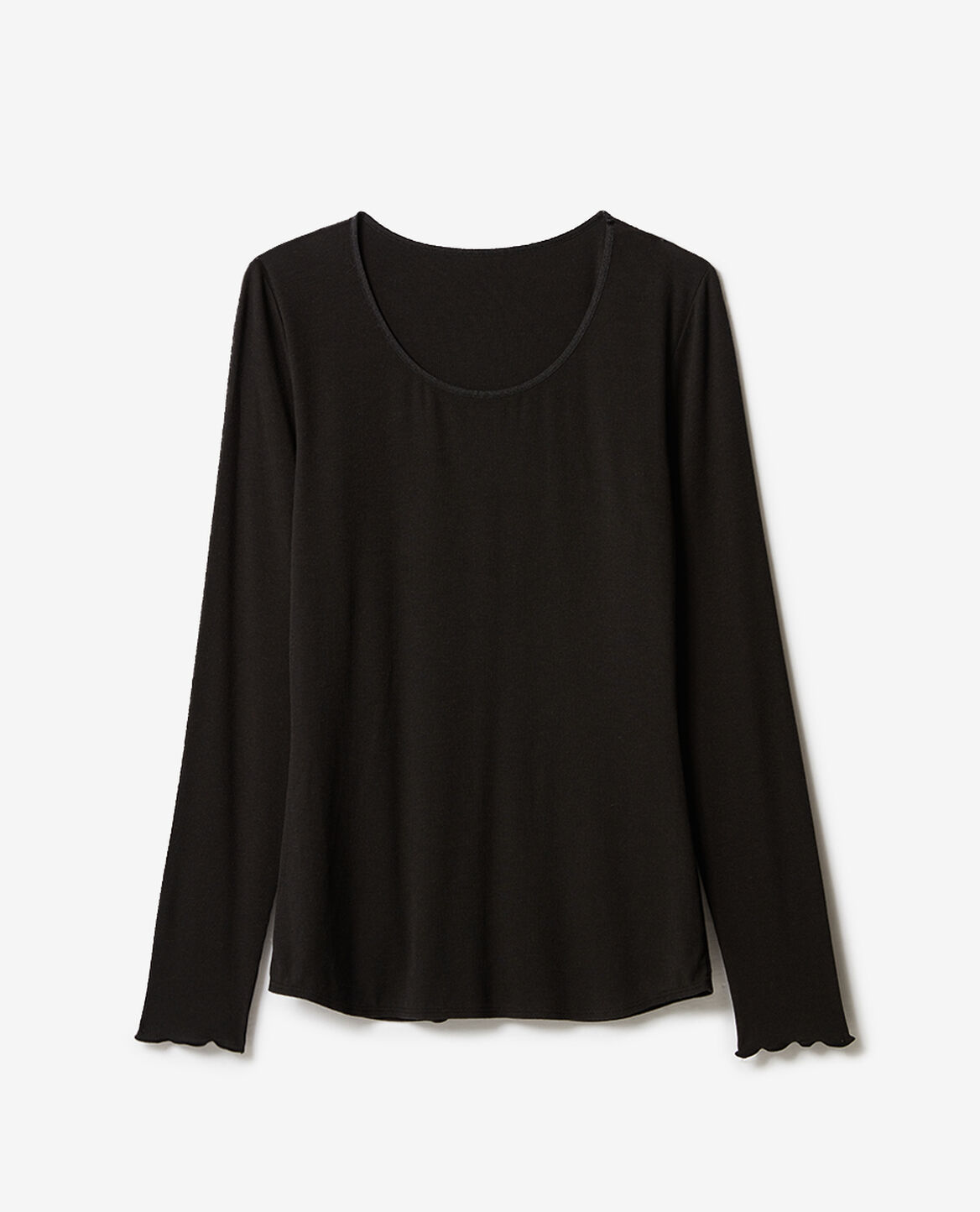 Langärmliges T-Shirt HEATTECH EXTRA WARM Schwarz