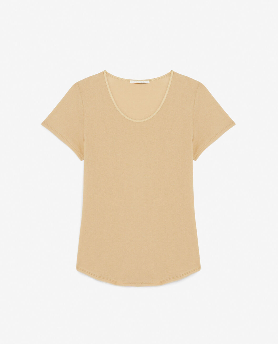 Kurzärmliges T-Shirt SOFT Natural Beige