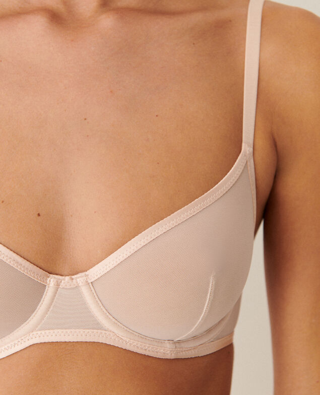 Bügel-BH CHERI TULLE BICOLOR Pulver