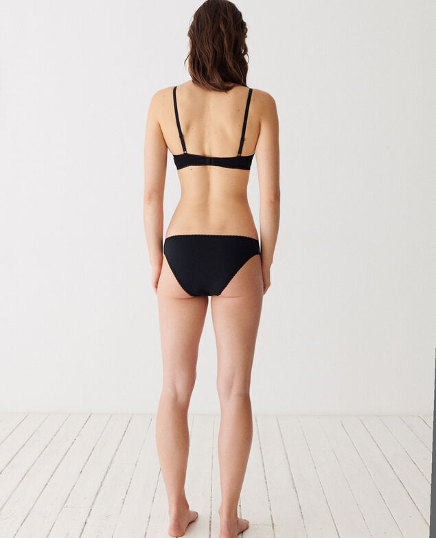 Low-cut Slip ESSENTIEL COTON Schwarz