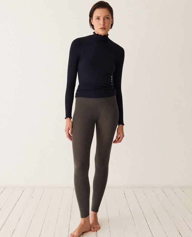 Top mit Rollkragen HEATTECH EXTRA WARM Navy