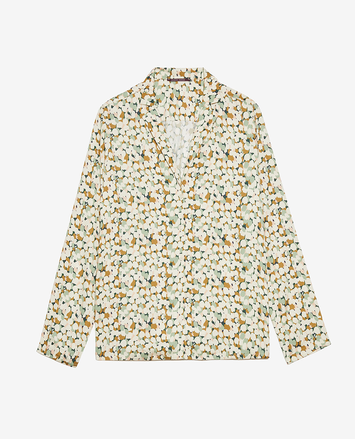 Pyjama-Jacke ATTITUDE IMPRIME Tulpe Gartengrün
