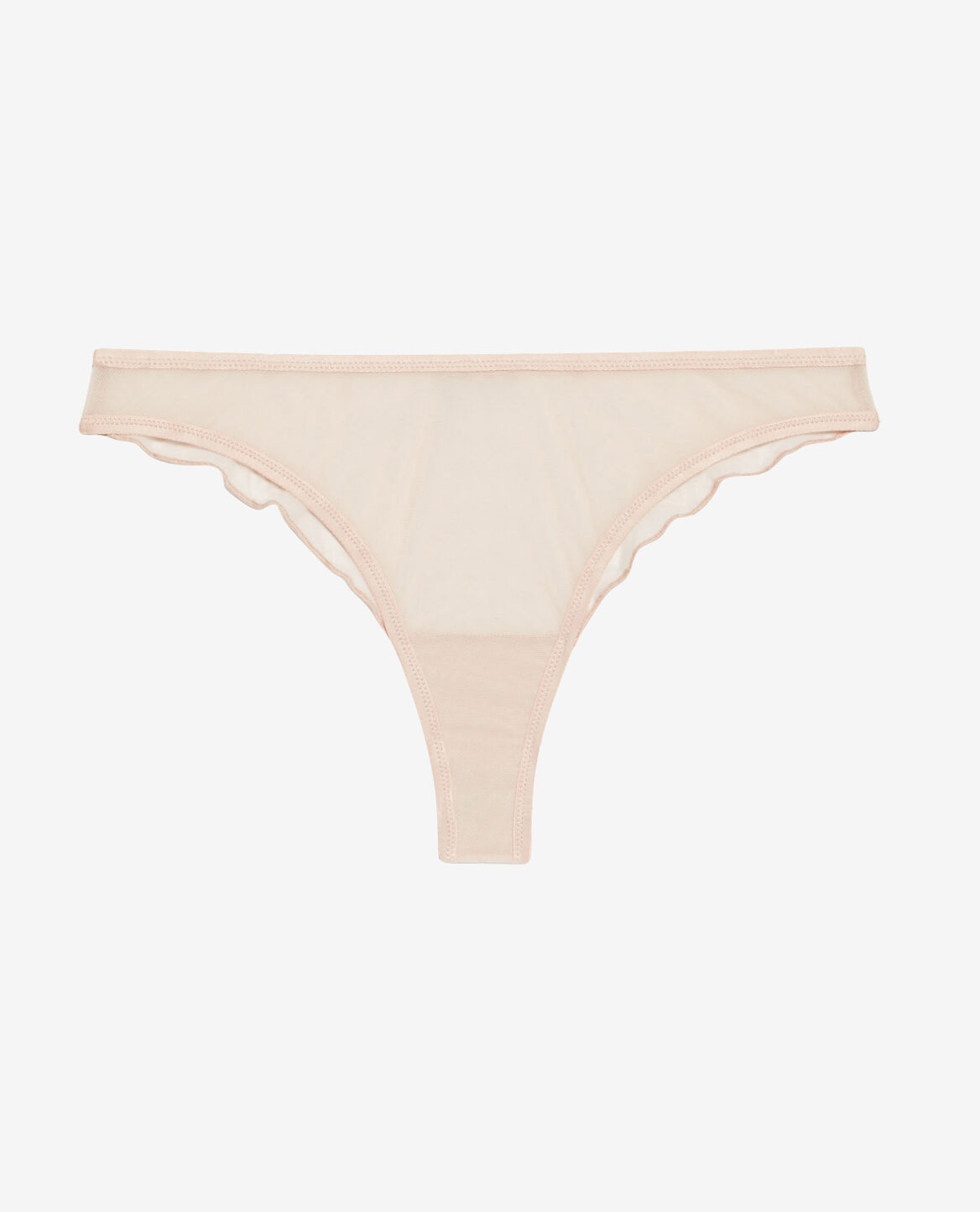 Tanga CHERI TULLE BICOLOR Pulver