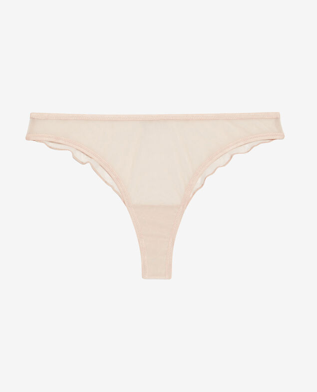 Tanga CHERI TULLE BICOLOR Pulver