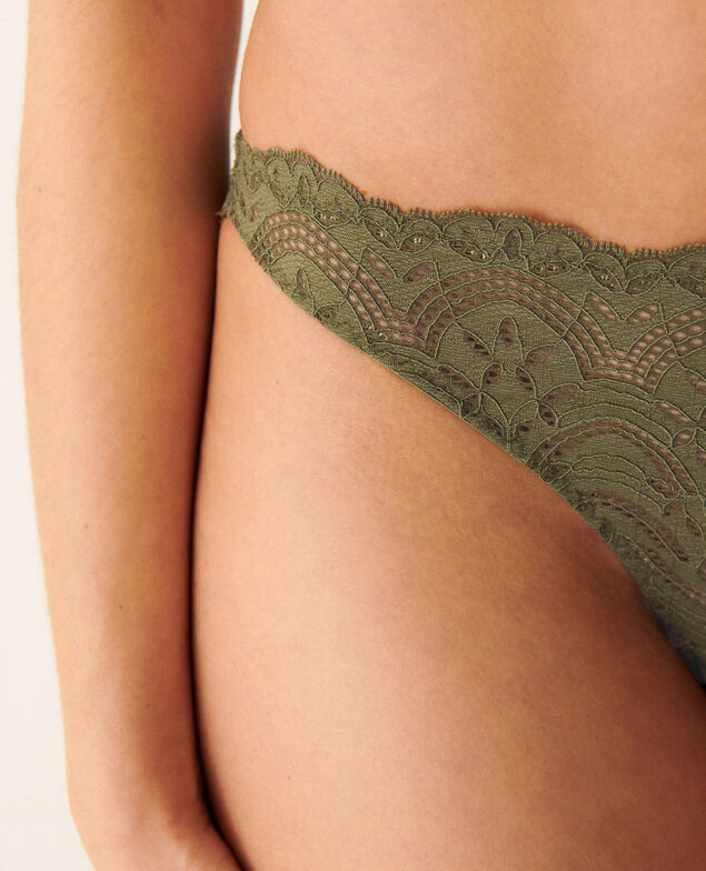 Tanga LOUISA Khakigrün