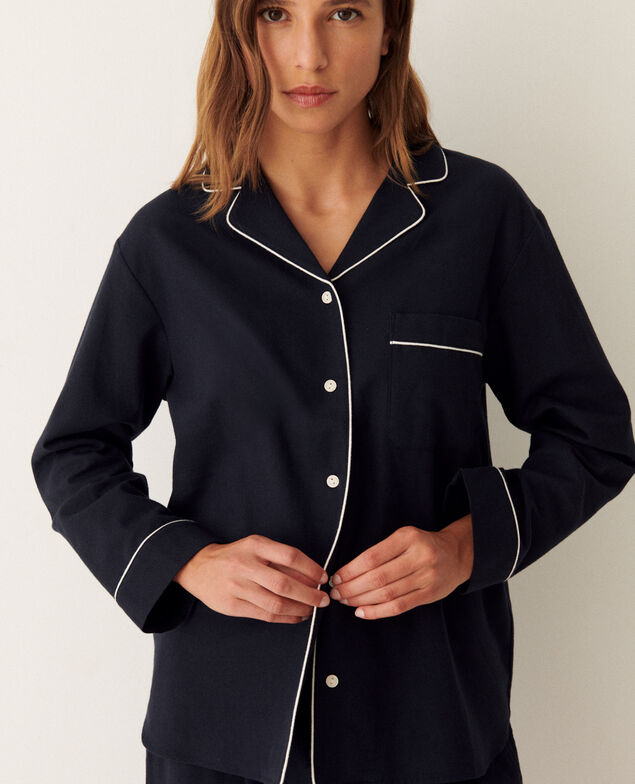 Set de pyjama DREAM FLANELLE Navy