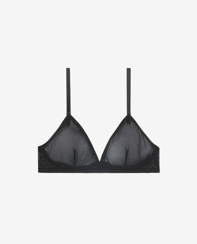 BH ohne Bügel CHERI TULLE Schwarz