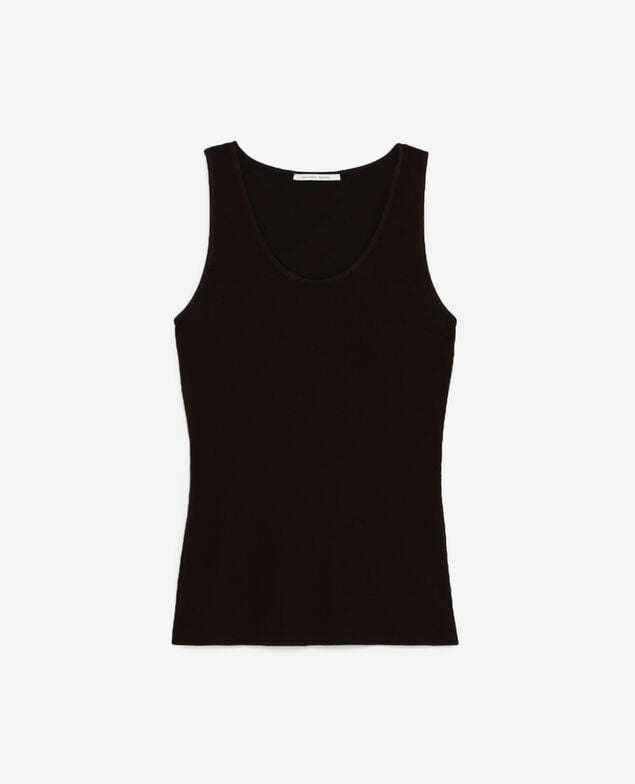 Caraco HEATTECH RIB CACHEMIRE Schwarz