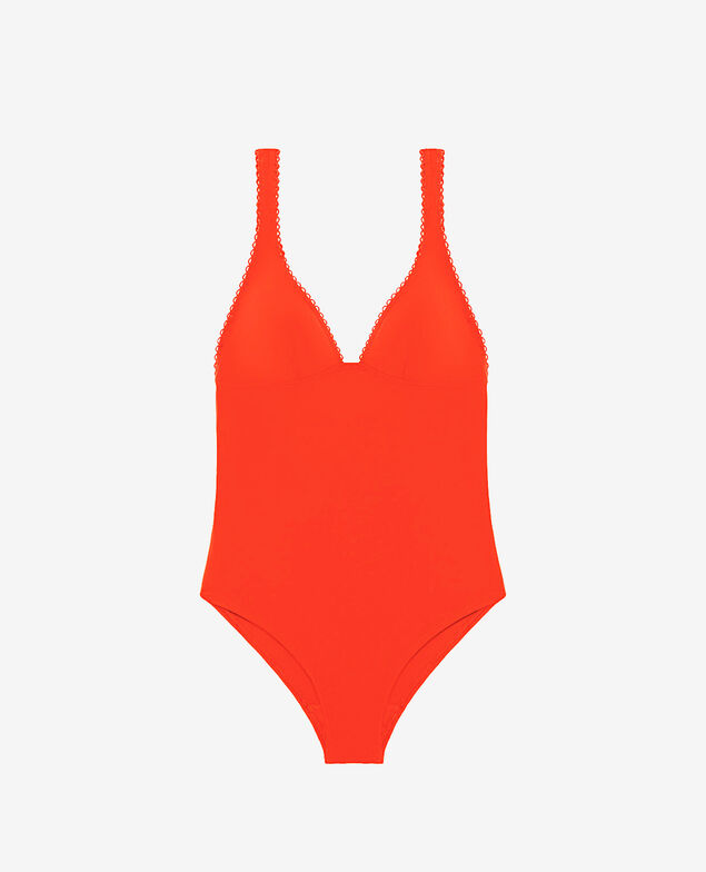 Badeanzug YACHT Orange Tangerine