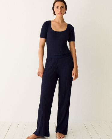 Hose ESSENTIEL RIB Navy