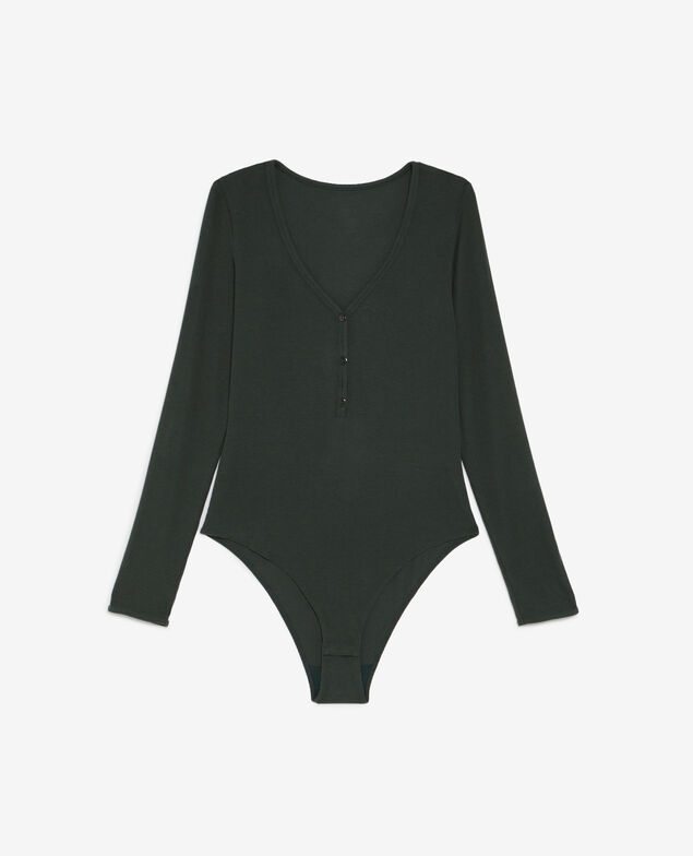 Body HEATTECH EXTRA WARM Nacht grün