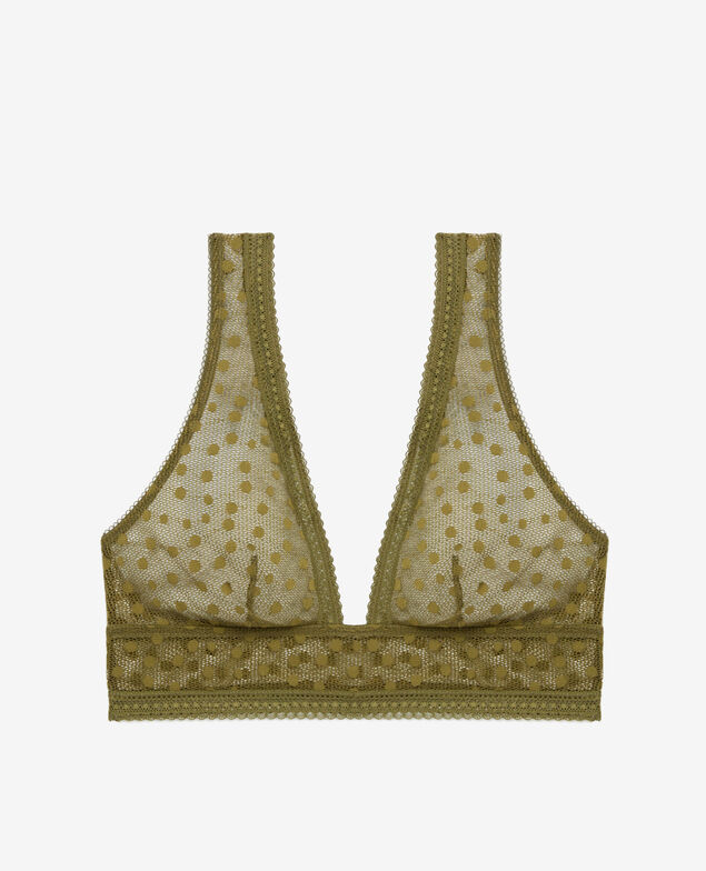 BH ohne Bügel CHERI DENTELLE Khakigrün